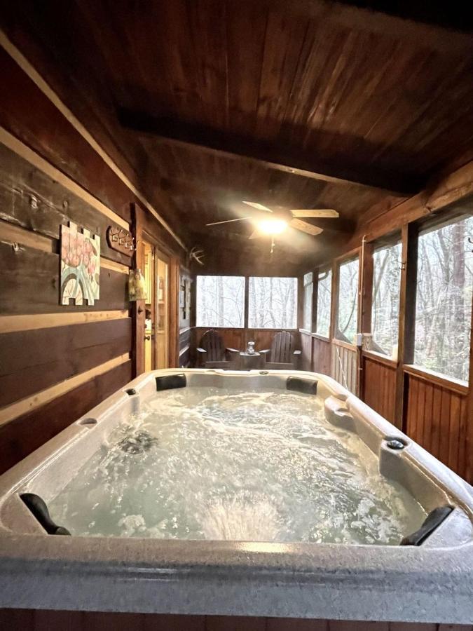 Peaceful Tellico View Home With Private Hot Tub Tellico Plains Ngoại thất bức ảnh